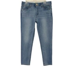 Democracy Ab Technology Light Wash Skinny Jeans Size 12
